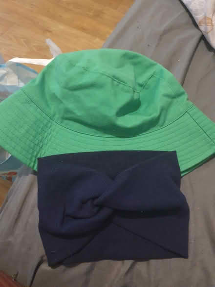 Photo of free Bucket hat and navy headband (Mitcham CR4) #1