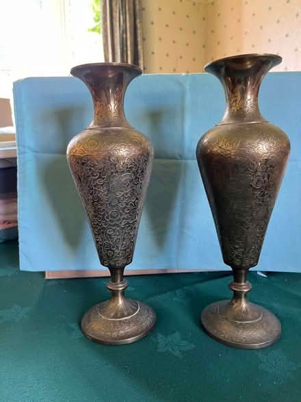 Photo of free Brass vases (Upton CH49) #1