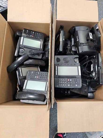 Photo of free Multiple Mitel 5320 IP Phone office handsets (batch) (West Howe BH11) #1