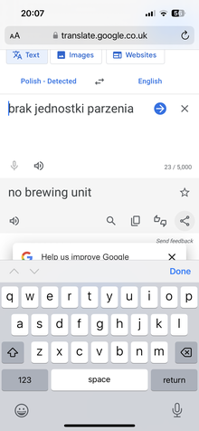 Photo of free Faulty Caffeo Barista Coffee maker (WS7 Chasetown) #2