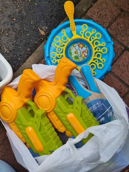 Photo of free Toys and badminton net (Lings) #1