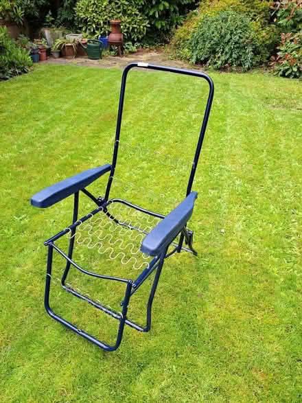Photo of free Garden chairs, frame only - no cushion (Ashton upon Mersey M33) #1