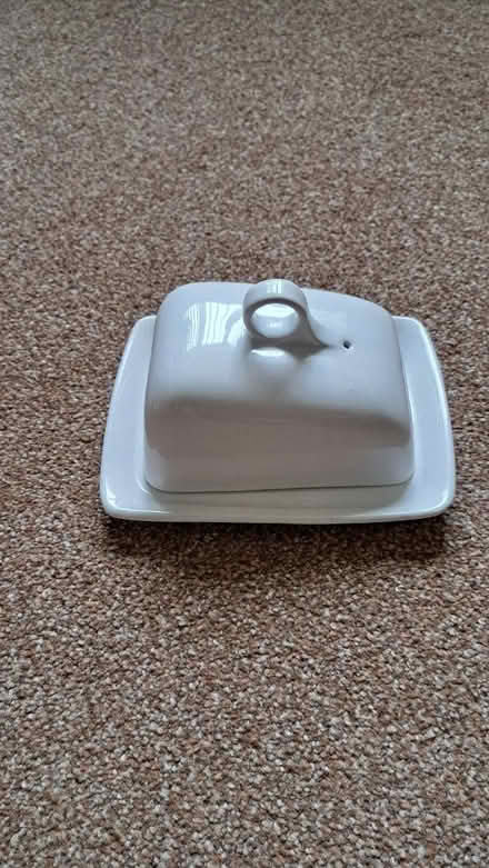 Photo of free Butter / Cheese dish with lid (Abbeymead GL4) #1