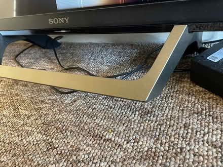 Photo of free Broken screen - Sony tv with stand and charger (Sion Hill) #2