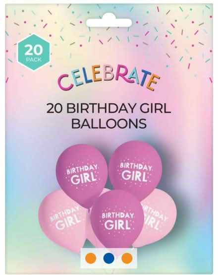 Photo of free 15 pink birthday girl balloons (TN34 Halton (West Hill - Ore)) #1