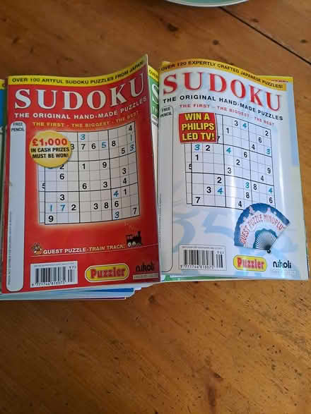 Photo of free Suduko puzzle booklets (Leigh Dawes Green RH2) #1