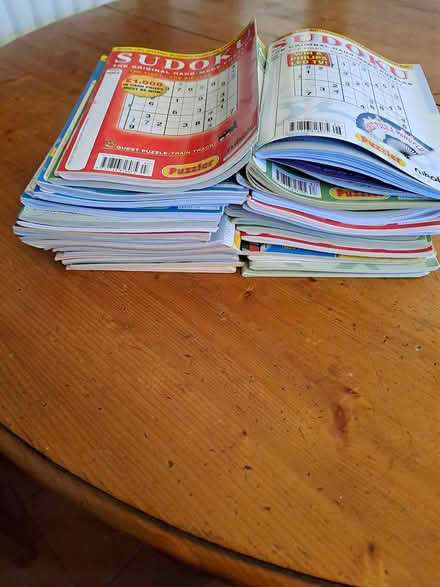Photo of free Suduko puzzle booklets (Leigh Dawes Green RH2) #2