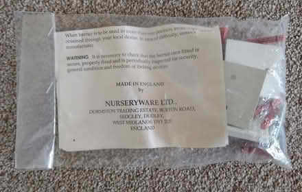 Photo of free New Fixing Cups for Stair Gate (Kenilworth CV8) #2