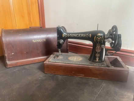 Photo of free Antique singer sewing machine- manual (Armathwaite CA4) #1