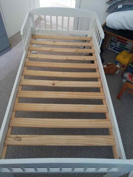 Photo of free toddler bed (M25 Prestwich) #3