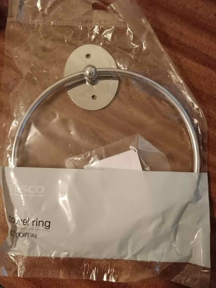 Photo of free Chrome Towel Ring (Royston SG8) #1
