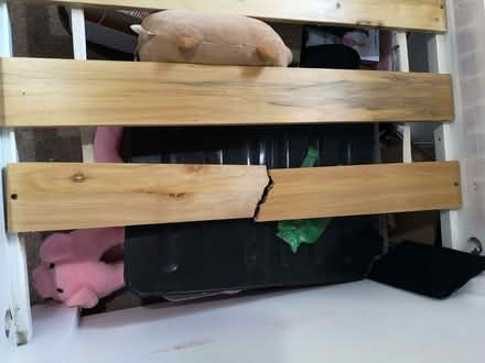 Photo of free White wood single bed (Broadwater SG2) #1