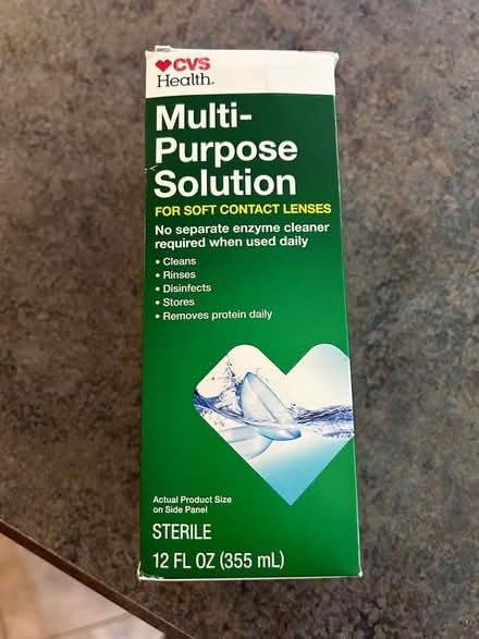 Photo of free Soft contact lense solution (Edwin & Southern Pines, VB) #1