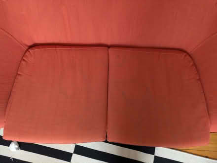 Photo of free Orange sofa (Chorlton M21) #3