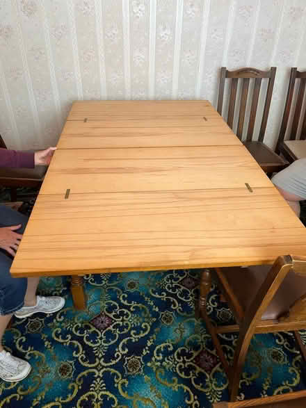 Photo of free Dining room table and 4 chairs (Greenstead CO4) #3