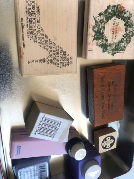 Photo of free Craft stamps and punches (Wayfield ME5) #1