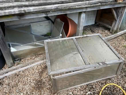 Photo of free 3 x cold frames (Gardeners Green RG40) #1