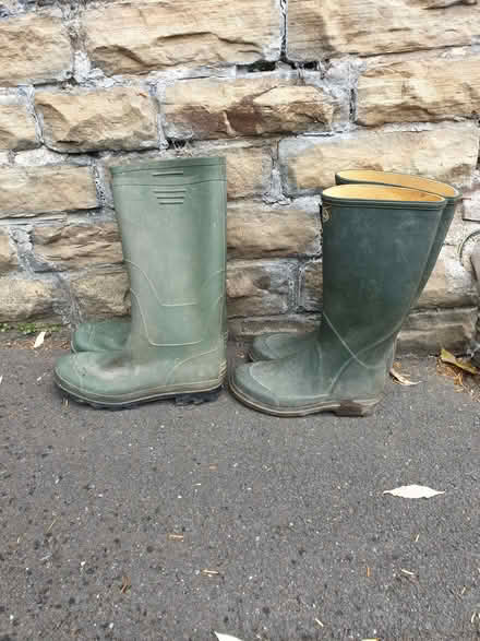 Photo of free Wellingtons 2 pairs (Broomhall S10) #1