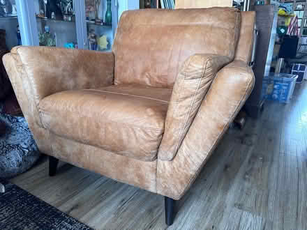 Photo of free Leather armchair (Prittlewell, SS2) #1