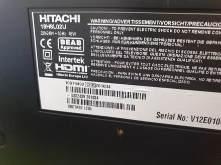 Photo of free Hitachi 19 inch tv (BN3 hove) #2