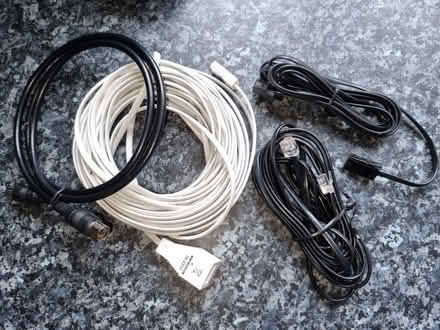 Photo of free Various Telephone Leads, A Cable & A TV Extension (Woosehill RG41) #1