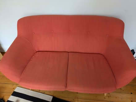 Photo of free Orange sofa (Chorlton M21) #2