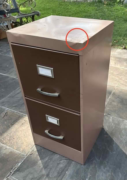 Photo of free 2 drawer file cabinet (near Cabin John Village) #1