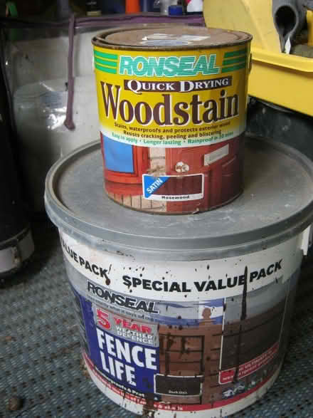 Photo of free Fence paint/stain (Loughborough LE11) #1