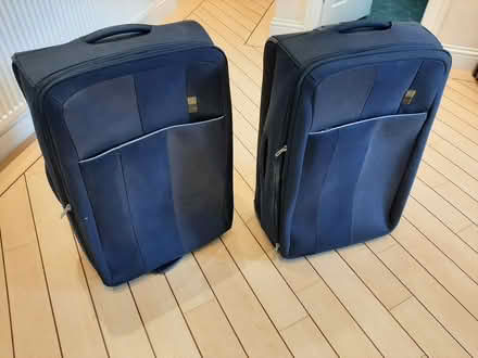 Photo of free Suitcases (Knotty Green HP9) #1