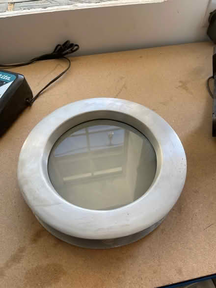 Photo of free Frosted porthole for door (Orpington, BR6) #1