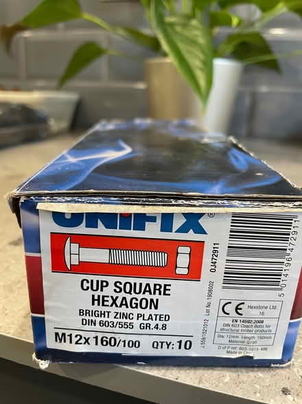 Photo of free Cup square hexagon screws (Elm, Wisbech) #3