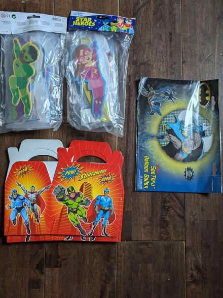 Photo of free Superhero party items (Long Eaton NG10) #1