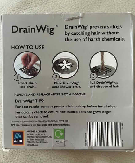 Photo of free Plughole Hair Catcher (St. Marys Island ME4) #2
