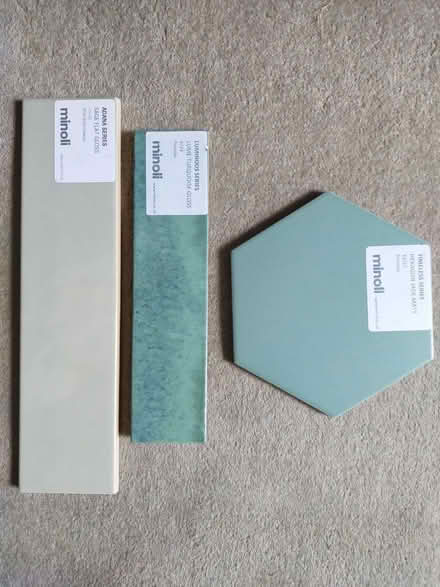 Photo of free Green wall tiles, various (Putney SW15) #1