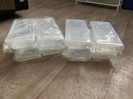 Photo of free Plastic storage boxes (Burton upon Trent. A444. DE15) #2