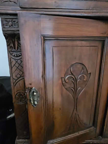 Photo of free Marble top wooden cabinet from Egypt (Bromley Common BR2) #2