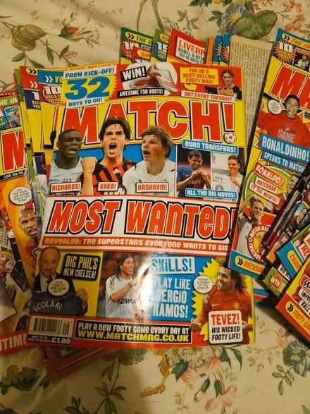 Photo of free Match and Dr who mags from noughties (Warwick CV34) #1