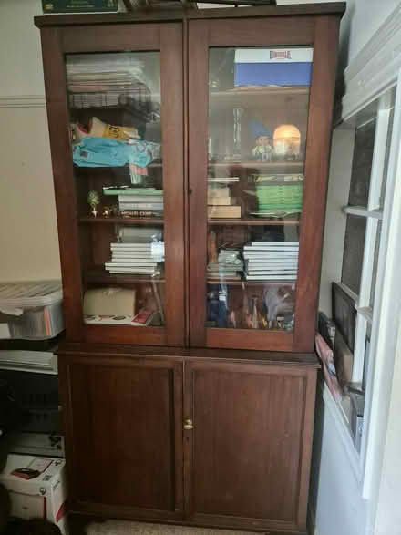 Photo of free Antique Bookcase/Cupboard (CH62) #1