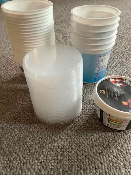 Photo of free Empty yogurt pots for storage (Corstorphine EH12) #1