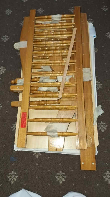 Photo of free Baby crib with mattress (Kings Heath B14) #1
