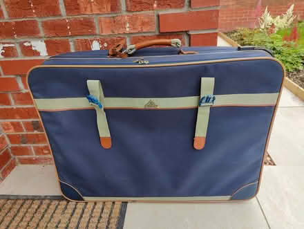 Photo of free Large Blue Suitcase (Wilmslow SK9) #1