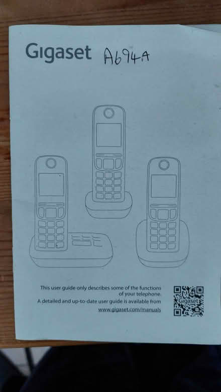 Photo of free Phone set - base unit, 3 handsets - Gigaset (Swinford OX29) #2