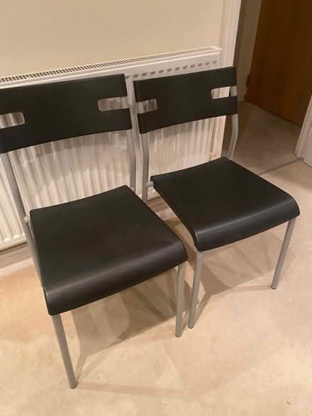 Photo of free Two light stacking chairs (Lancing BN15) #1