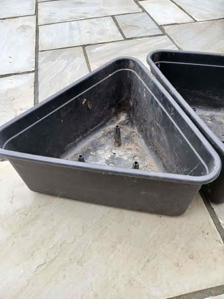 Photo of free Plastic Planter Pot x2 (Arlesey SG15) #2