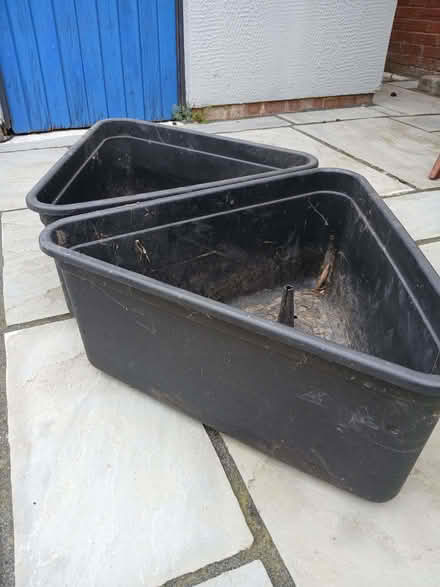 Photo of free Plastic Planter Pot x2 (Arlesey SG15) #1