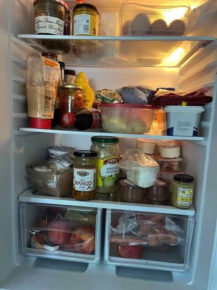 Photo of free Hotpoint fridge freezer (Faraday Office Park RG21) #2