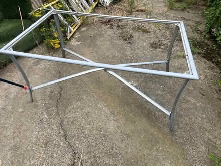 Photo of free Large garden table with 6 chairs (Broadley Common CM19) #1