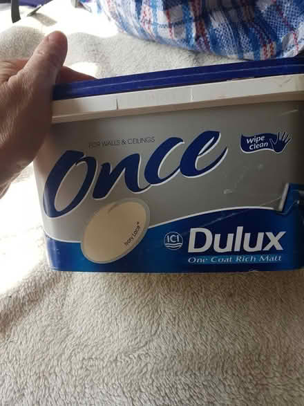 Photo of free Dulux once Ivory Lace paint (Knaphill GU21) #1