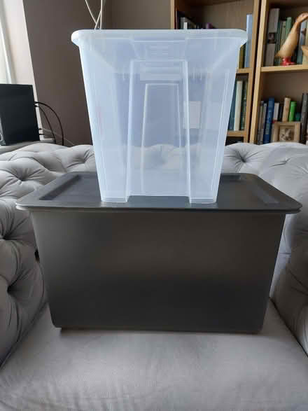 Photo of free 2 storage boxes (Bonnyrigg EH19) #1
