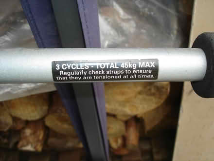 Photo of free Rear cycle carrier for 3 bikes (NR Farnham) #2